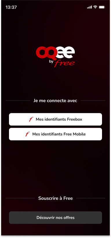 Abonné Forfait Free 5G : se connecter à votre compte OQEE by Free - null